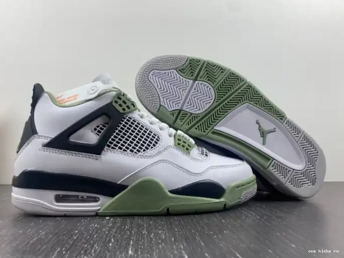 Chep Onekick Jordan 4 Seafoam Air WMNS AQ9129-103 0507